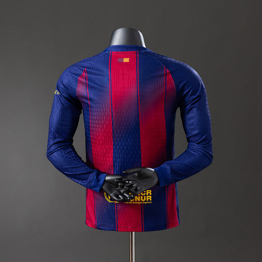 Barcelona Long sleeve - Home 25/26